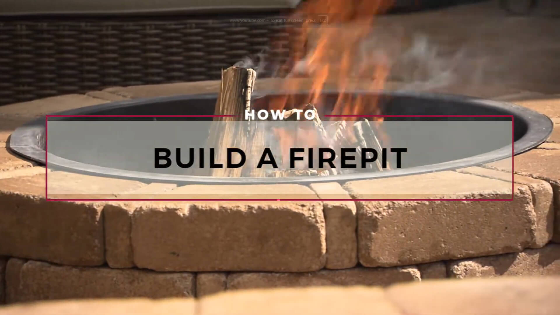 How to Build a Circular Fire Pit
