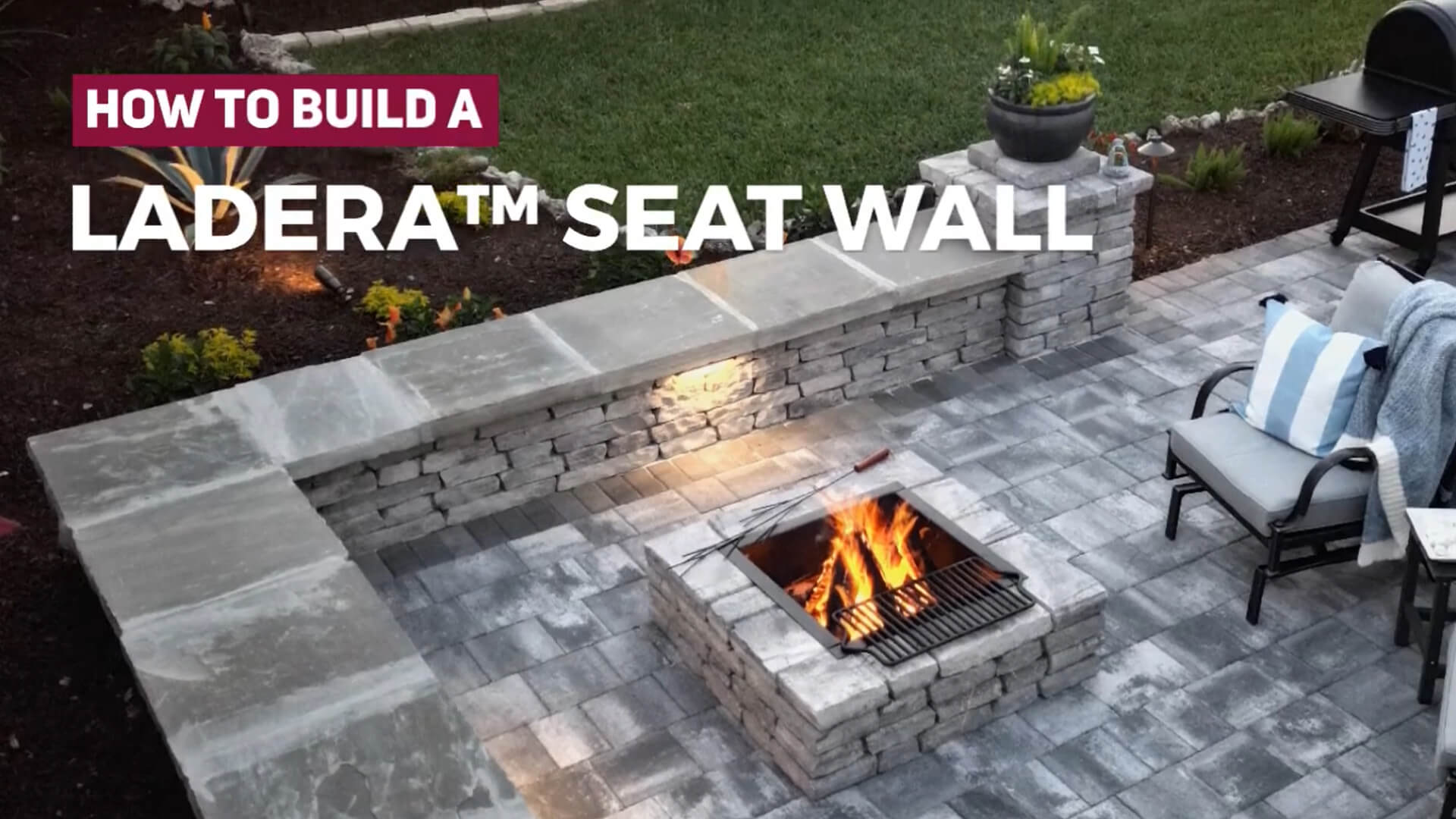 How to Build a Ladera Seat Wall