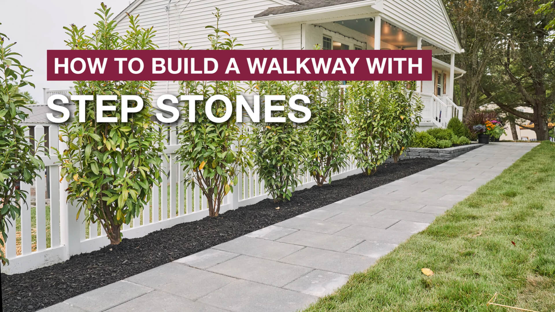 How to Build a Path or Walkway with Step Stones (16×24)