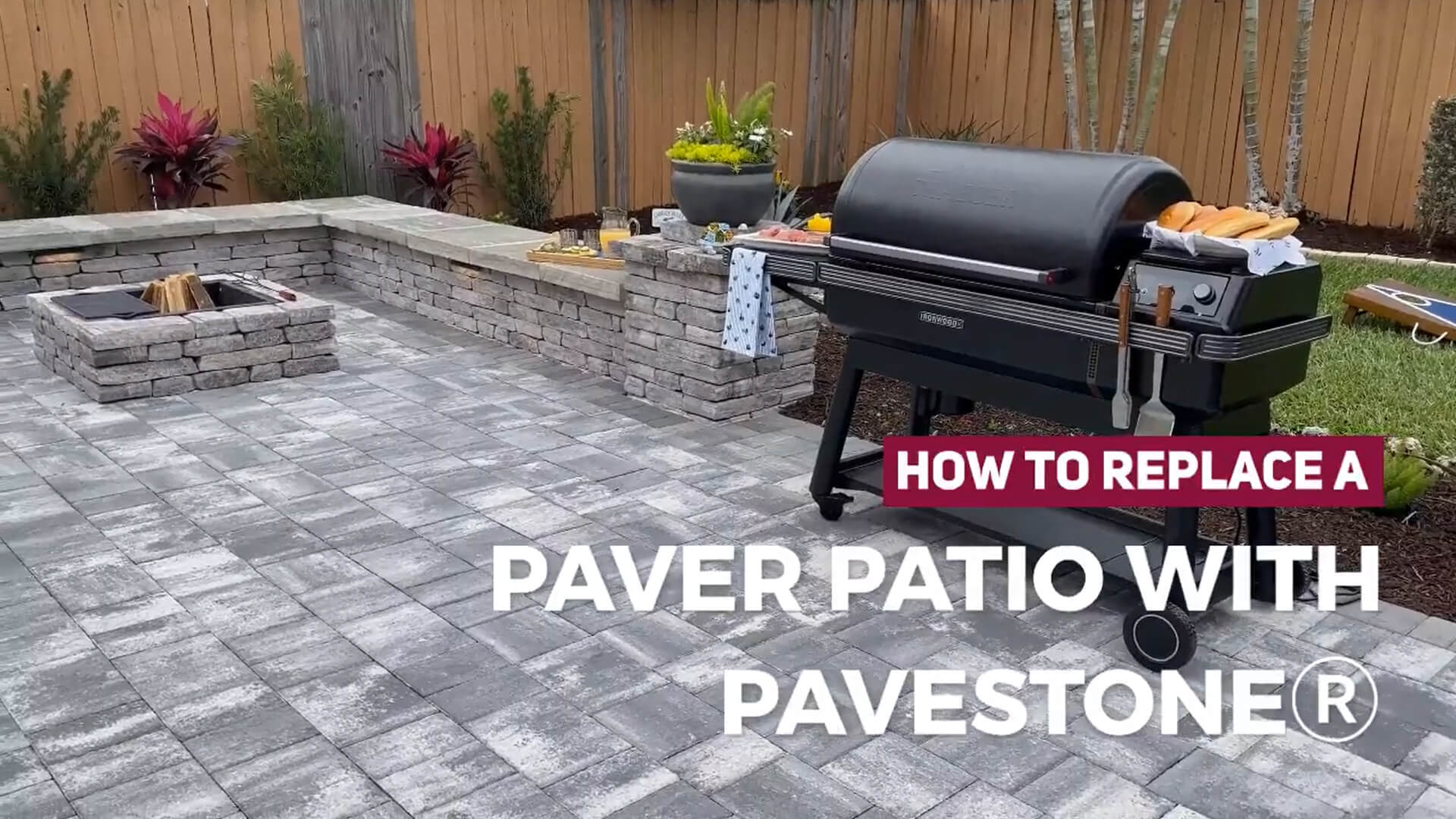 How to Replace a Paver Patio with Pavestone